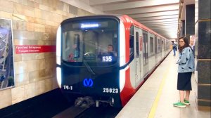 Поезд метро Балтиец