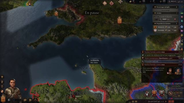 Une belle destinée, en somme - ép 17 - Crusader Kings 3 Legends of The Dead смотреть онлайн