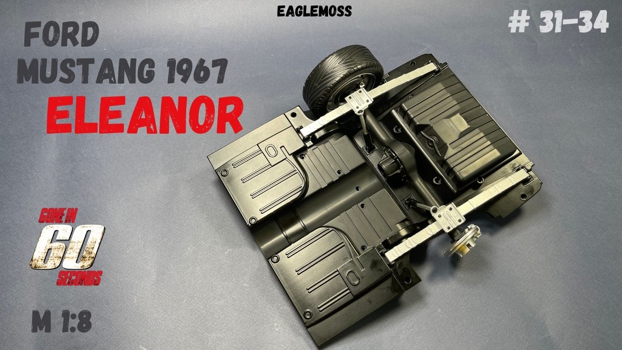 Сборка Ford Mustang Eleanor 1967 / Номера 31-34 / Eaglemoss