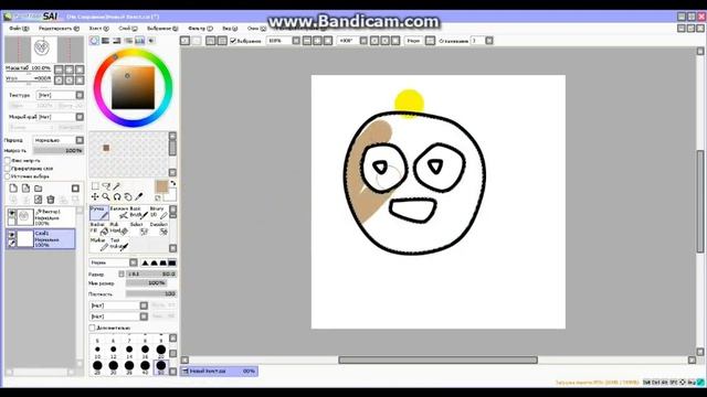 КАК РАБОТАТЬ В PAINT TOOL SAI.ОСНОВЫ РАБОТЫ. смотреть онлайн