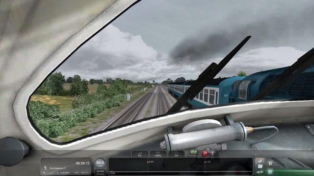 Train Simulator 2021 East Coast Main Line British Rail Class 55 York Station 1975 смотреть онлайн