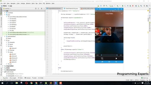 Complete Video Editor App with Admob in Android Studio DEMO смотреть онлайн