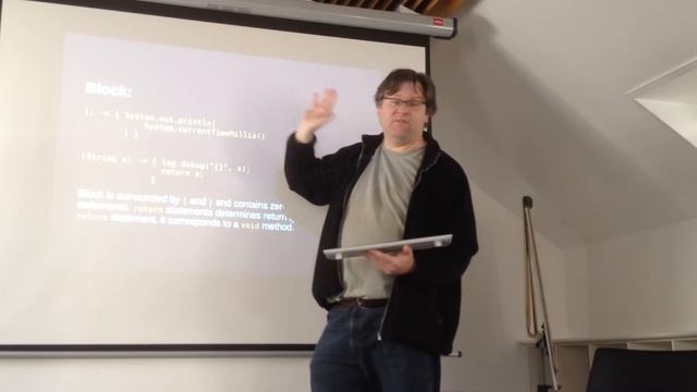Quick presentation of Java 8 lambda expression slides. смотреть онлайн