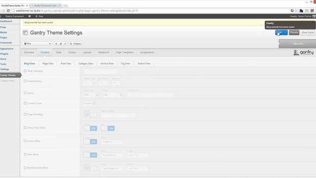 WordPress Blog Posts in Page - Gantry Framework смотреть онлайн