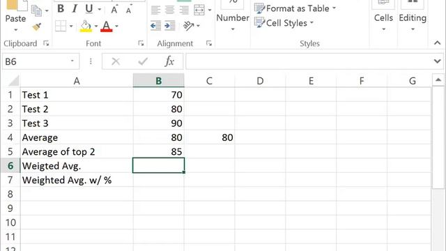 Average and Weighted Average with Excel смотреть онлайн
