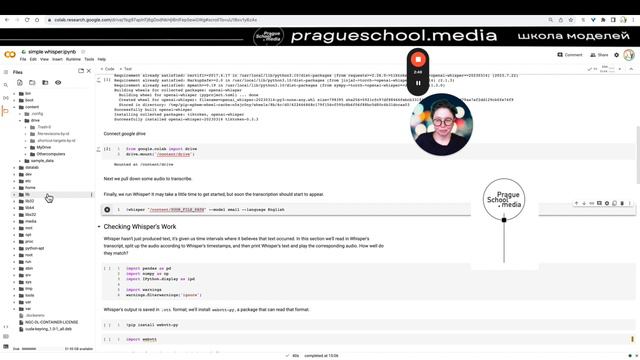 Как получить текст из аудио? | Tools: Whisper | Пражская медиашкола смотреть онлайн