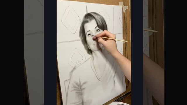 ПОРТРЕТ (сухая кисть) смотреть онлайн