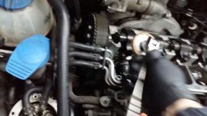 Регулировка насос форсунки  WV caddy  1.9 tdi