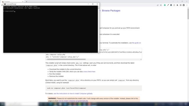 How to Install Laravel 9 on windows 10 смотреть онлайн