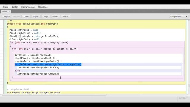 Edge Detection Method in Java | Picture Lab смотреть онлайн