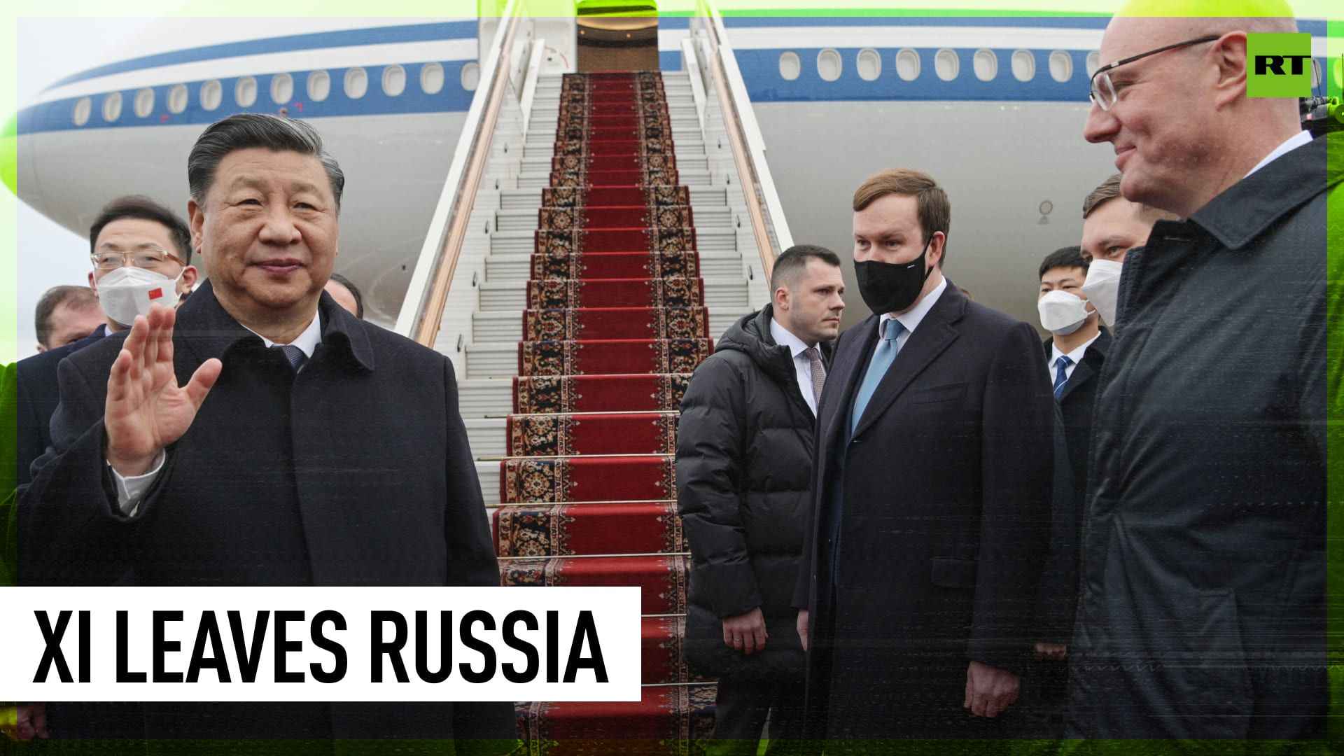 Xi Jinping Leaves Russia Following Three-day Visit