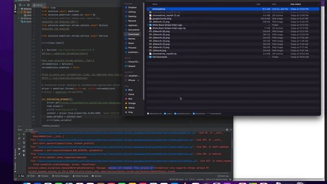How to Update the Google Chrome Webdriver for Selenium on Mac OS X смотреть онлайн