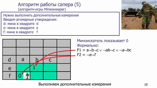 Алгоритм действий робота-сапера смотреть онлайн