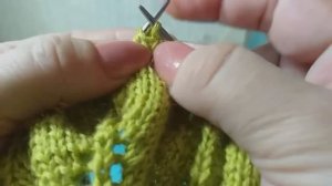 КРУГЛАЯ КОКЕТКА??? спицами ЛИСТЬЯ схема Мастер класс для начинающих