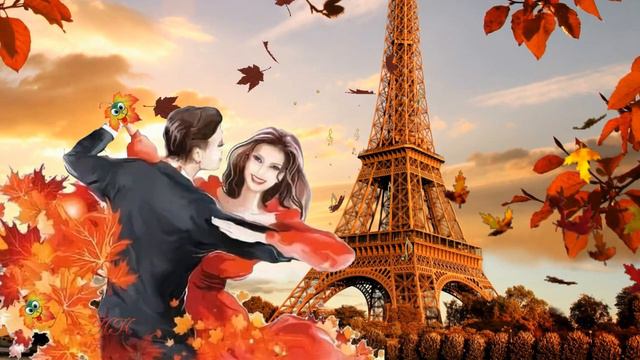 🌿 🍁 Осень в Париже 🌿 🍁 осенний футаж HD для видеомонтажа 🌿 🍁 🍁 смотреть онлайн