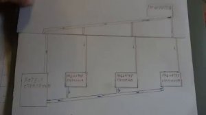 Схема отопления с естественной циркуляцией.