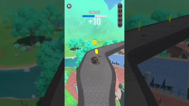 Lava ball unlocking in rolling ball sky escape game - levels 735 to 747 + carrot ? run (epic level) смотреть онлайн