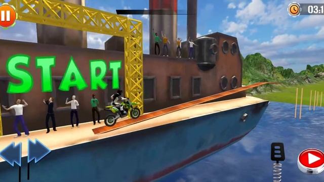 Crazy Bike Racing Tricks Master bike stunt games Level 1 10 HD GamePlay By Deep Pocket смотреть онлайн