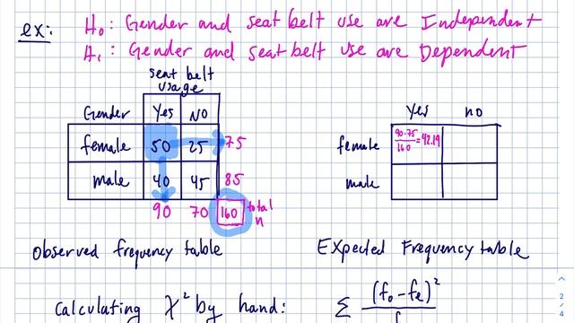 IB AI SL 2 The Chi Squared Test of independence смотреть онлайн