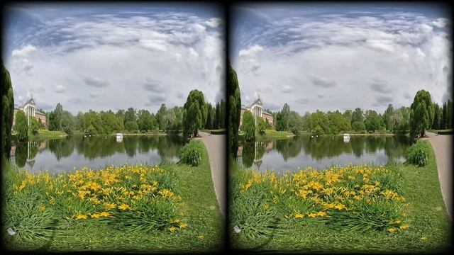 ГБС ВДНХ Цветы в 3D VR180 смотреть онлайн