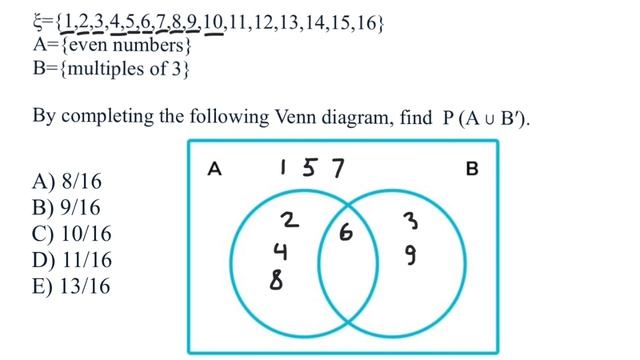 Venn diagrams and probability смотреть онлайн