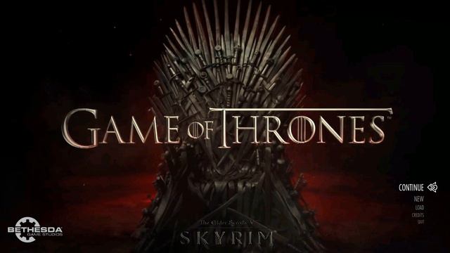 Skyrim - My Main menu - The Rains of Castamere - Game of Thrones смотреть онлайн