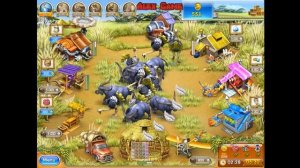 Farm Frenzy 3 Madagascar (level 59) only GOLD Веселая ферма 3 Мадагаскар (Уровень 59) Золото