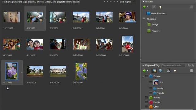 Photoshop Elements 9.0 Tutorial Stacking & Unstacking Adobe Training Lesson 2.15 смотреть онлайн