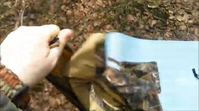 Пончо из Китая. Первый взгляд. Растяжка в виде тента. смотреть онлайн