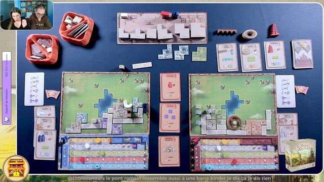 { Règles Et Partie } ON JOUE À WORLD WONDERS | Jeu De Société | Super meeple смотреть онлайн