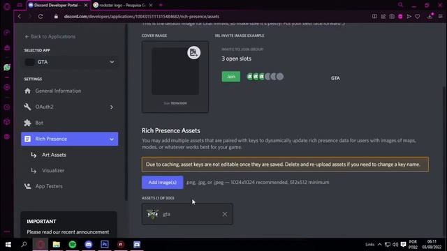 COMO CRIAR O SEU PRÓPRIO STATUS NO DISCORD | RICH PRESENCE PERSONALIZADO | DISCORD / 2022 ATUALIZAD смотреть онлайн