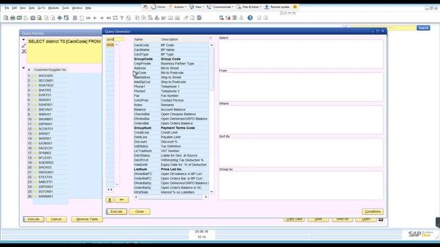 SAP B1 - Query Generator Introduction Vid 1 смотреть онлайн