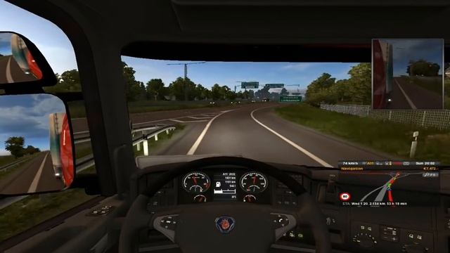 ETS2 V1.28 ProMods V2.18 + RusMap V1.7.4 : Kalmar(Sweden) - Reyðarfjörður(Iceland) Part 1/2 смотреть онлайн
