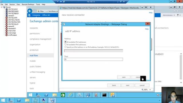 creating and configuring a new receive connector to allow email anonymously смотреть онлайн