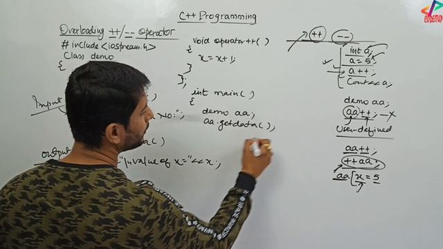 Overloading ++ - - Operator | Operator Overloading in C++ | In Hindi смотреть онлайн