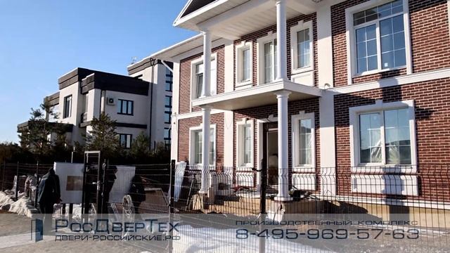 Монтаж парадной входная дверь со стеклом под высокий дверной проём от РОСДВЕРТЕХ смотреть онлайн