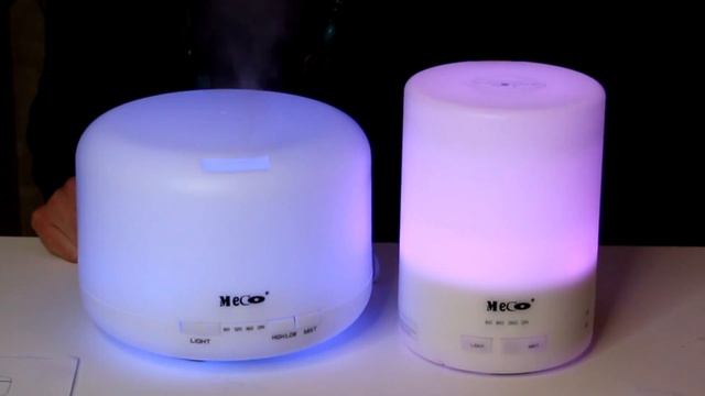 ESSENTIAL OIL DIFFUSERS ? 300ml vs. 500ml Aromatherapy Review ? смотреть онлайн