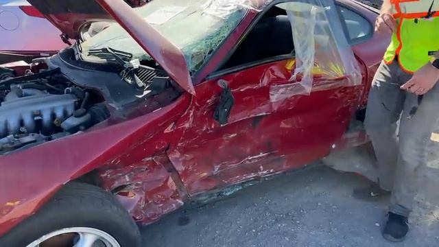We Found A DESTROYED Toyota Supra In Hollywood | Beyond Rebuildable!? смотреть онлайн