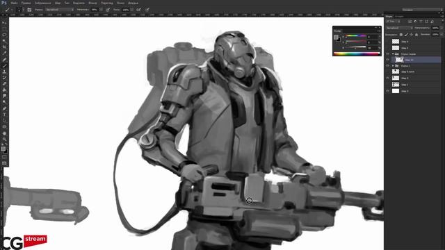 CG Stream. Евгений Постебайло. Часть 2. смотреть онлайн