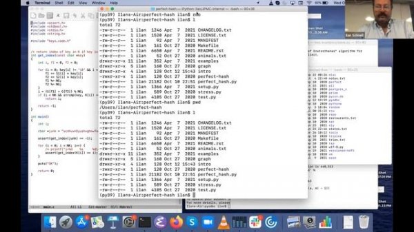 Ilan Schnell: Perfect hash