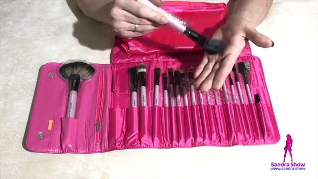 Товары и посылки с ALIEXPRESS. Профессиональные кисти для макияжа ZOREYA. Распаковка и обзор. смотреть онлайн