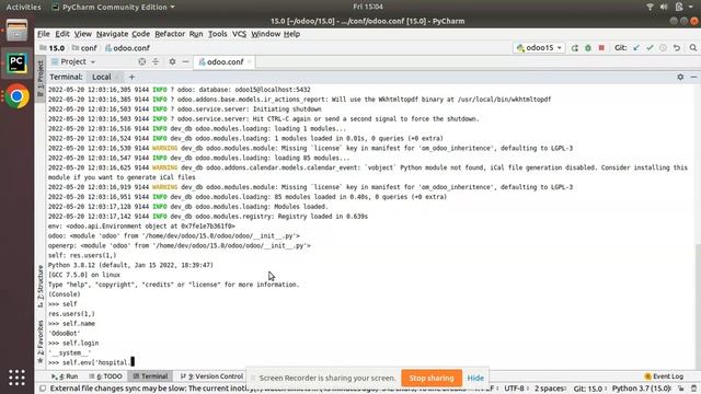 Odoo Shell Command | Odoo Python Console | Odoo Shell смотреть онлайн