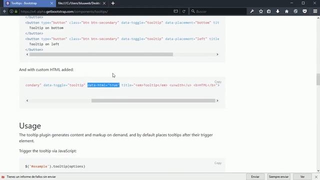 #21 Tooltips - Curso completo de Bootstrap 4! 2017 desde cero смотреть онлайн