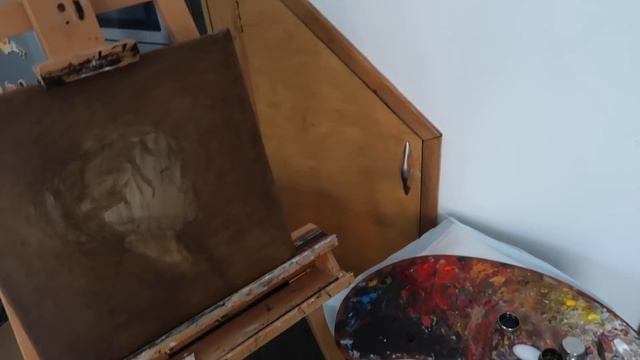 АРТ ВЛОГ: Мои открытия в Procreate и процесс нового портрета маслом. рисование на айпаде ? смотреть онлайн
