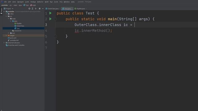 Static and non static inner class смотреть онлайн