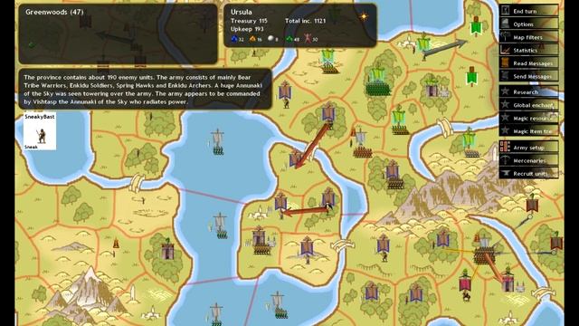 Dominions 4 Thrones of Ascension - EA Ur - Episode 8 (Holy Defense, Batman!) смотреть онлайн