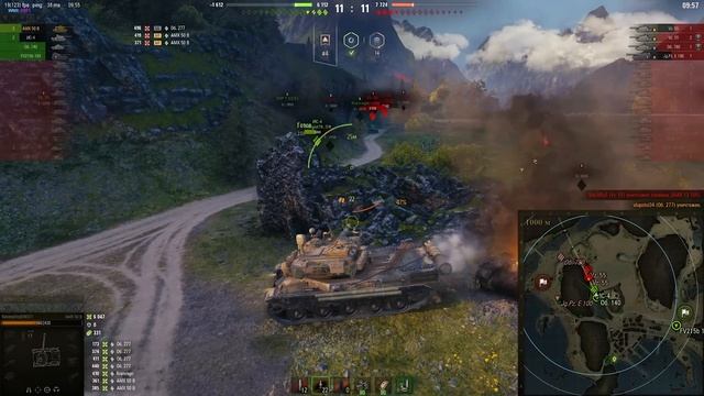 Тактический гений 80 уровня взял amx 50 b и показал как ломать рандом на карте Фьорды в wot смотреть онлайн