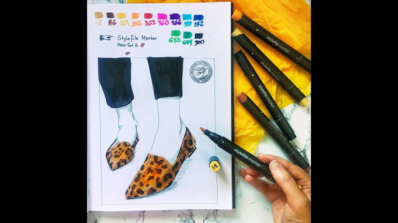 4 маркера - одна картинка? Что можно нарисовать маркерами из стандартного набора Stylefile смотреть онлайн