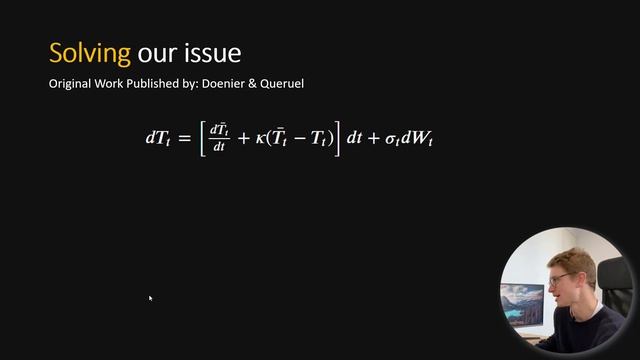 Modifying the Ornstein-Uhlenbeck process | A practical application of stochastic calculus for Quant смотреть онлайн