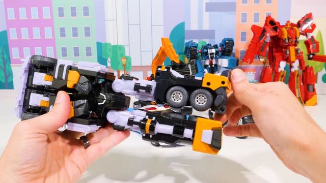 Best Toy Learning Videos for Kids - Learn Vehicle Names with Transforming Robots! смотреть онлайн